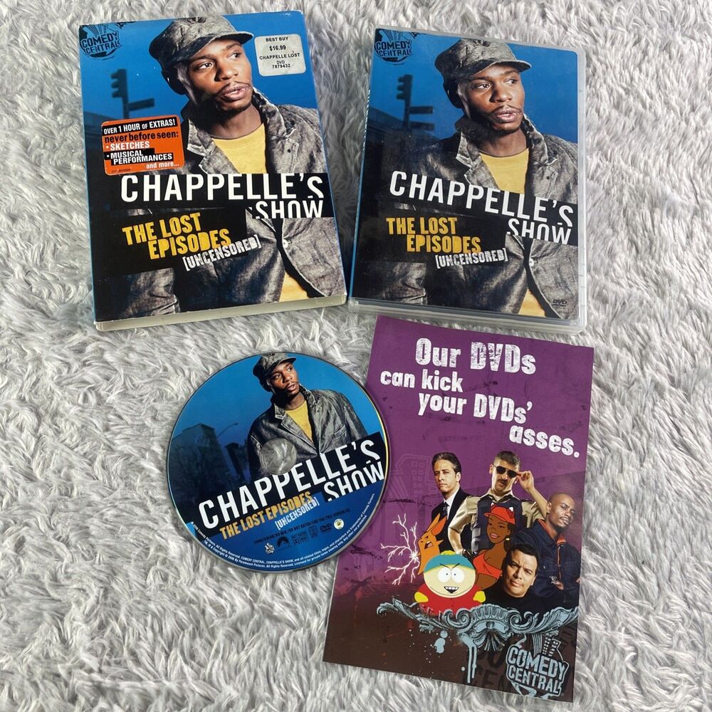Chappelle's Show: the Lost Episodes (Uncensored) (DVD, 2006)